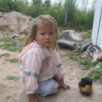 Little girl in Nueva Jerusalen