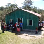 The church in El Naranjo, Lepaterique
