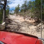 The road to Cerro Verde